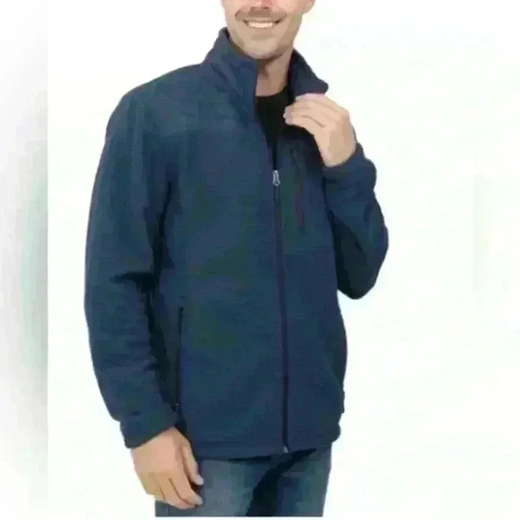 Free Country Men's Grid Fleece‎ Jacket Size S (34-36) - Picture 7 of 7